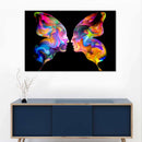 Abstract Butterfly Faces Wall Art Abstract Butterfly Faces Wall Art