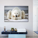 Yoga Polar Bear Wall Art Yoga Polar Bear Wall Art