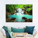 Thai Huay Mae Khamin Waterfall Wall Art Thai Huay Mae Khamin Waterfall Wall Art