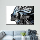 Abstract Silver Profile Colors Wall Art Abstract Silver Profile Colors Wall Art