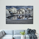 Winter Nightscape Wall Art Winter Nightscape Wall Art