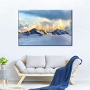Alpine Snowy Mountains Wall Art Alpine Snowy Mountains Wall Art