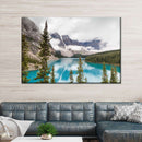 Charming Moraine Lake Wall Art Charming Moraine Lake Wall Art