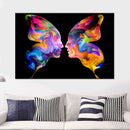 Abstract Butterfly Faces Wall Art Abstract Butterfly Faces Wall Art
