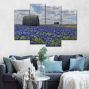 Texas Bluebonnets Wall Art Texas Bluebonnets Wall Art