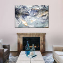 Abstract Glitter Wall Art Abstract Glitter Wall Art