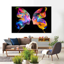 Abstract Butterfly Faces Wall Art Abstract Butterfly Faces Wall Art