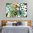 Wild Monstera Leaves Wall Art Wild Monstera Leaves Wall Art
