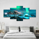 Stunning Lofoten Aurora Borealis Wall Art Stunning Lofoten Aurora Borealis Wall Art