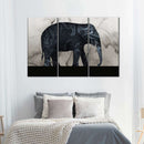 Abstract Elephant Silhouette Wall Art Abstract Elephant Silhouette Wall Art