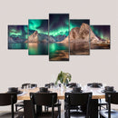 Swirling Moskenes Aurora Wall Art Swirling Moskenes Aurora Wall Art
