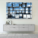 Abstract Square Mirrors Wall Art Abstract Square Mirrors Wall Art
