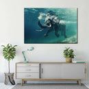 Swimming Elephant Wall Art Swimming Elephant Wall Art