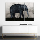 Abstract Elephant Silhouette Wall Art Abstract Elephant Silhouette Wall Art