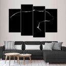 Bear Contour Wall Art Bear Contour Wall Art