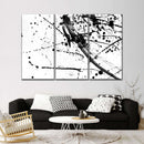Abstract Black And White Wall Art Abstract Black And White Wall Art