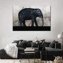 Abstract Elephant Silhouette Wall Art Abstract Elephant Silhouette Wall Art