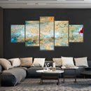 Abstract Strokes Wall Art Abstract Strokes Wall Art