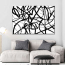 Black White Abstract Wall Art Black White Abstract Wall Art