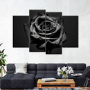 Black Rose Wall Art Black Rose Wall Art