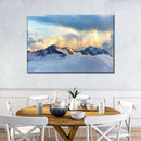 Alpine Snowy Mountains Wall Art Alpine Snowy Mountains Wall Art