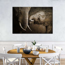 Affectionate Elephants Wall Art Affectionate Elephants Wall Art