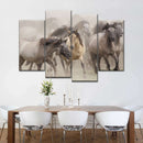 Wild Horse Stampede Wall Art Wild Horse Stampede Wall Art