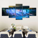 Colorful Niagara Falls Wall Art Colorful Niagara Falls Wall Art