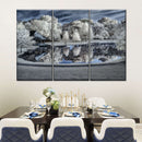 Winter Nightscape Wall Art Winter Nightscape Wall Art