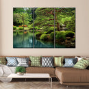 Zen Lakeside Bonsai Trees Wall Art Zen Lakeside Bonsai Trees Wall Art