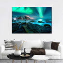 Stunning Lofoten Aurora Borealis Wall Art Stunning Lofoten Aurora Borealis Wall Art