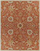 Logville Hand Tufted Rust 1119 Wool Rug Logville Hand Tufted Rust 1119 Wool Rug