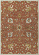 Logville Hand Tufted Rust 1119 Wool Rug Logville Hand Tufted Rust 1119 Wool Rug