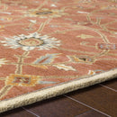 Logville Hand Tufted Rust 1119 Wool Rug Logville Hand Tufted Rust 1119 Wool Rug