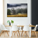Cades Cove Fields Mist Wall Art Cades Cove Fields Mist Wall Art