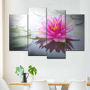 Beaming Pink Lotus Wall Art Beaming Pink Lotus Wall Art