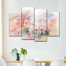Abstract Cherry Blossom Wall Art Abstract Cherry Blossom Wall Art