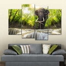 Waterfall Elephant Wall Art Waterfall Elephant Wall Art