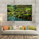 Zen Lakeside Bonsai Trees Wall Art Zen Lakeside Bonsai Trees Wall Art