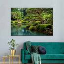 Zen Lakeside Bonsai Trees Wall Art Zen Lakeside Bonsai Trees Wall Art
