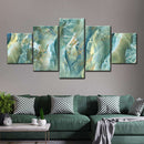 Abstract Green Marble Surface Wall Art Abstract Green Marble Surface Wall Art