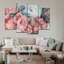 Blush Pink Floral Wall Art Blush Pink Floral Wall Art