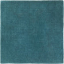 Brockton Solid Teal Wool  Rug Brockton Solid Teal Wool  Rug