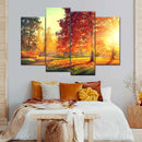 Autumn Sunset Wall Art Autumn Sunset Wall Art