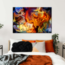 Abstract Stained Glass Wall Art Abstract Stained Glass Wall Art