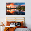 Yosemite Park Sunset Wall Art Yosemite Park Sunset Wall Art