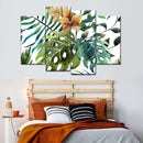 Wild Monstera Leaves Wall Art Wild Monstera Leaves Wall Art