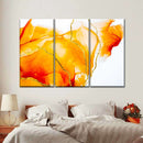 Abstract Orange Spill Wall Art Abstract Orange Spill Wall Art