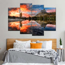 Yosemite Park Sunset Wall Art Yosemite Park Sunset Wall Art