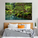 Zen Lakeside Bonsai Trees Wall Art Zen Lakeside Bonsai Trees Wall Art